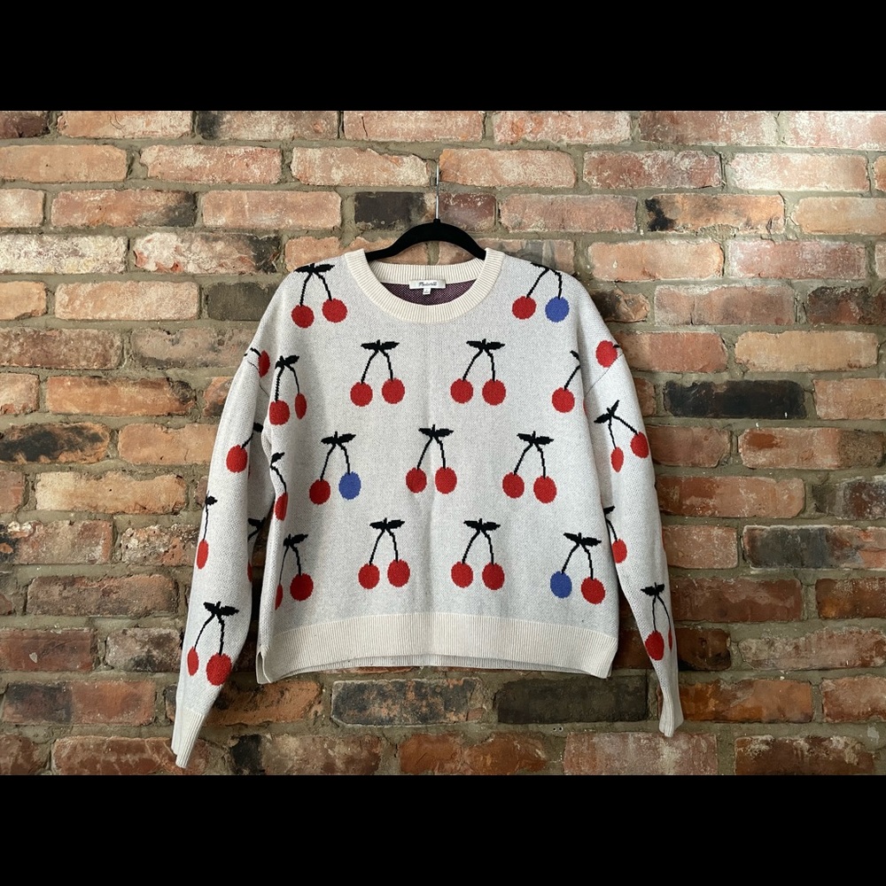 Madewell wool blend sweater.